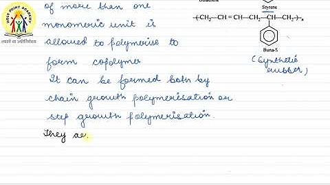 19 | COPOLYMERISATION