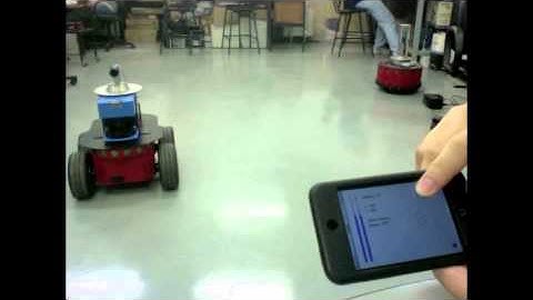 Pioneer 3-AT Mobile Robot Control with iPhone and iPod Touch
