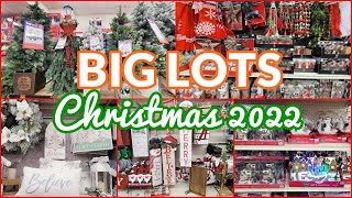 BIG LOTS CHRISTMAS DECORATIONS 2022 SHOP WITH ME CHRISTMAS TREES & ORNAMENTS