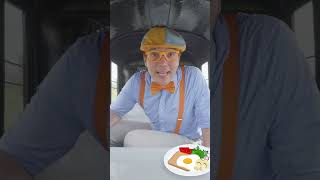 Choo Choo Inside A Train! #Shorts #Blippi