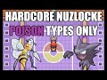 Pokémon FireRed Hardcore Nuzlocke - Poison Type Pokémon Only! (No items, No overleveling)