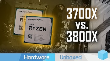 AMD Ryzen 7 3800X vs. 3700X, What
