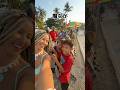 魔女がシャルガオ島で子供群がって来たけど髪の毛気になったらしい #shorts #siargao #philippines