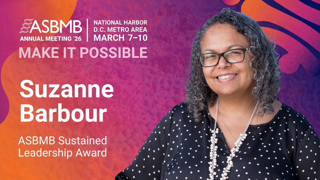 Suzanne Barbour | Building the next gen of molecular bioscientists through sustained leadership