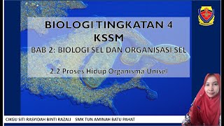 BIOLOGI KSSM TINGKATAN 4 BAB 2 PROSES HIDUP ORGANI...