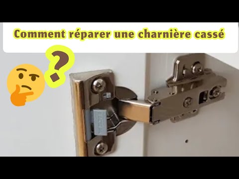 Vidéo: Comment faire des trous dans les charnières des armoires ?