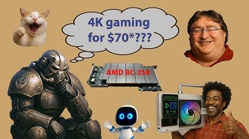 AMD BC-250 - Part II. Can Steam Machine from trash run games in 4K? 🤓 Testing.