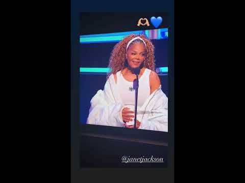 Janet Jackson American Music Awards Snippets