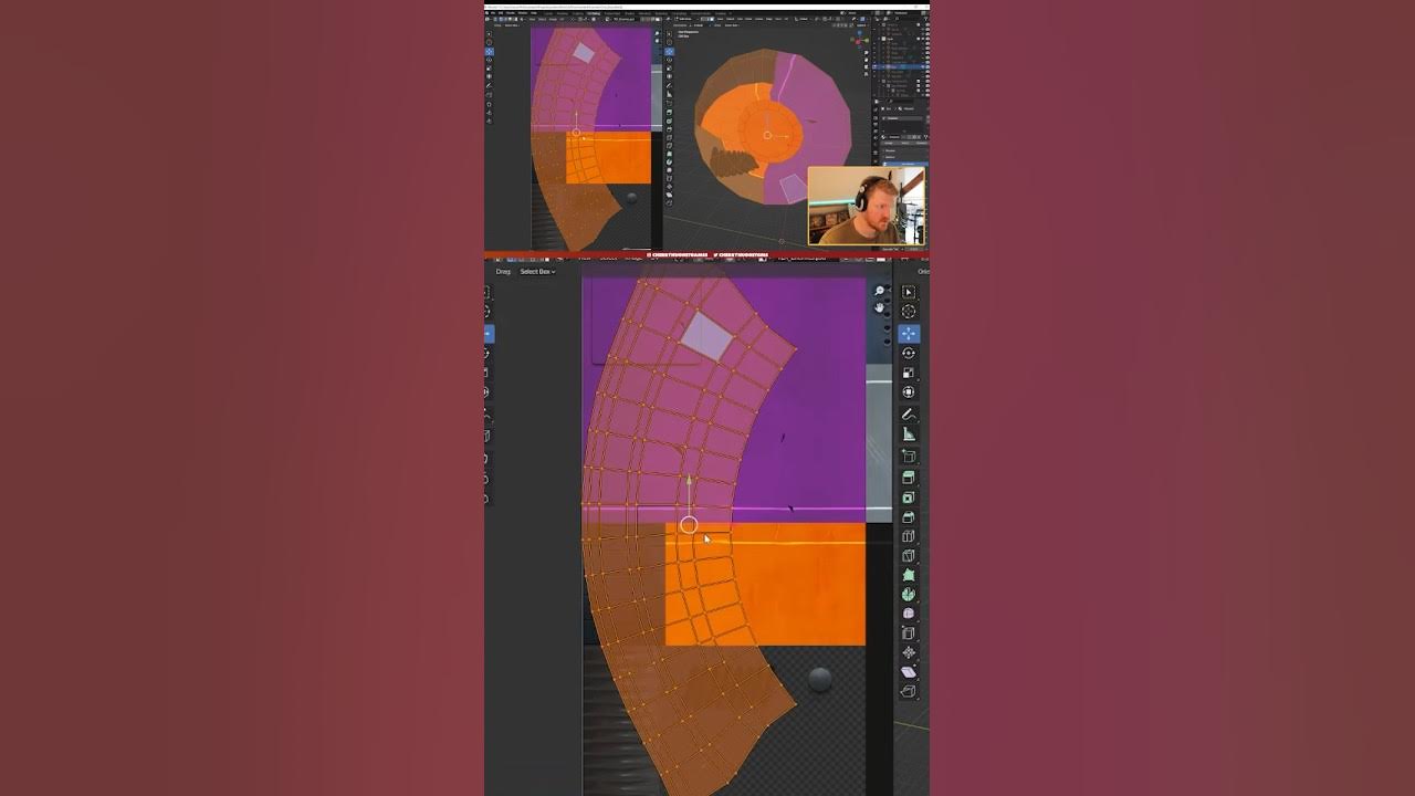 Blender Tip How To Straighten Curved UV s When Unwrapping blender blender-tip-how-to-straighten-curved-uv-s-when-unwrapping-blender
