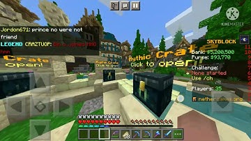 NETHERGAMES SKYBLOCK opening crate keys #nethergames skyblock #Minecraft