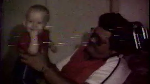 Uncle Rowland & Connie visit 1988