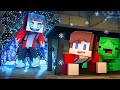 JJ and Mikey Have A FROZEN JJ STALKER - Maizen Minecraft Animation