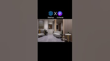 SketchUp to D5 Render | Realistic Interior Transformation