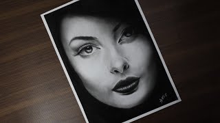 Charcoal Drawing in 4 Hours | Drawing Prectice