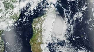 Zoom into the eye of Tropical Cyclone Gazeni using Sentinel-2