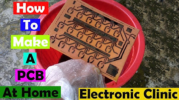 PCB Design Setting, Printing, Transferring and Etching using Ferric chloride Acid "make PCB at Home