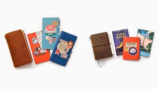 bullet journaling in a field notes + traveler's notebook passport olive 🌻