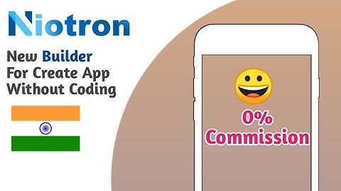 A new builder for create app without codeing and with 0% commission