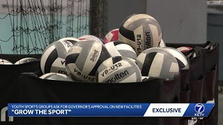 'Grow the sport': Youth sports groups ask for governor's approval on new facilities