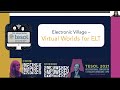 TESOL 2021 - Virtual Worlds in ELT: Panel Discussion