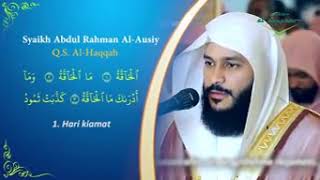 SURAT AL HAQQAH SHEIKH ABDURRAHMAN AL AUSY