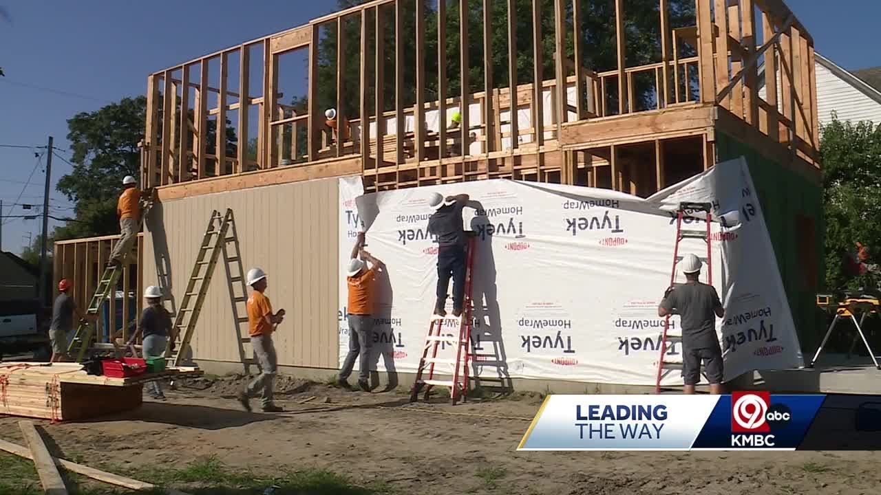 Spire volunteers team up with Habitat for Humanity to build home for someone in need