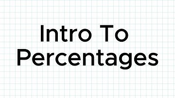 Introduction To Percentage