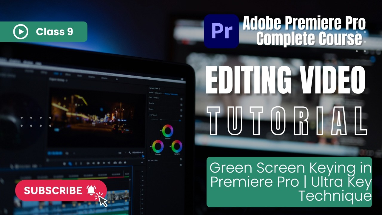 Green Screen Keying in Premiere Pro | Ultra Key Technique - YouTube