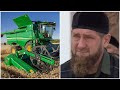 Украденные в Мелитополе Кадыровым трактора John Deere отключили дистанционно!