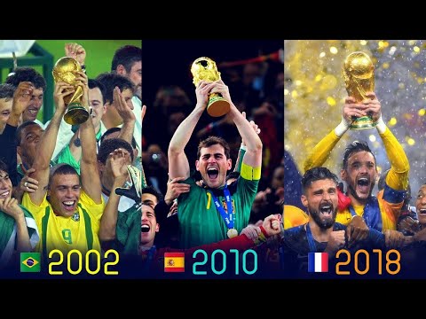 جميع المنتخبات الفائزة بكأس العالم من سنة 1930 إلى 2018