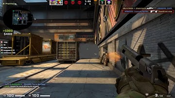 I used the Astralis bug to see through the smoke!