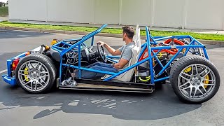 ESTE CARA CONSTRUIU UM SUPERCARRO INCRÍVEL COM SUAS PRÓPRIAS MÃOS DO COMEÇO AO FIM