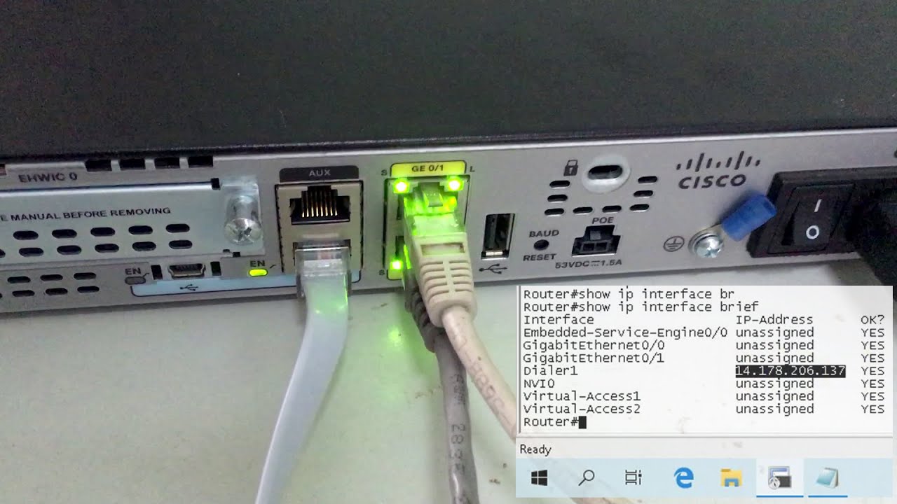 How to internet configuration on CISCO router ( PPPoE , DHCP , NAT ) |  NETVN - YouTube