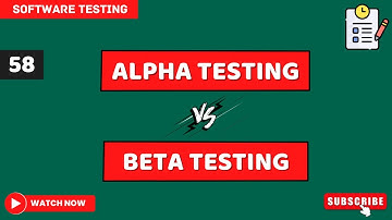 QA manual testing tutorial for beginners | alpha testing vs beta testing in software testing