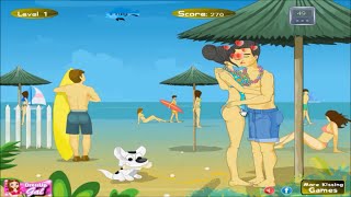 Beach Bodies Kissing - Hot Beach Kissing Games screenshot 2