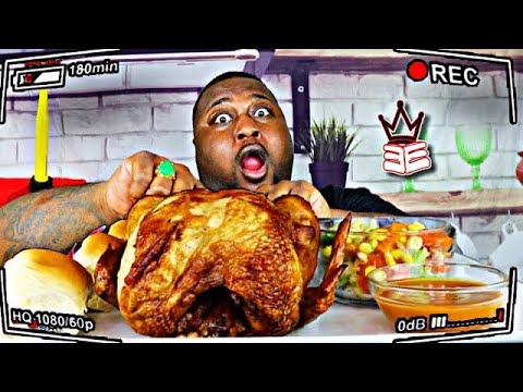 Whole Rotisserie Chicken MUKBANG Eating Show 먹방 먹방 쇼