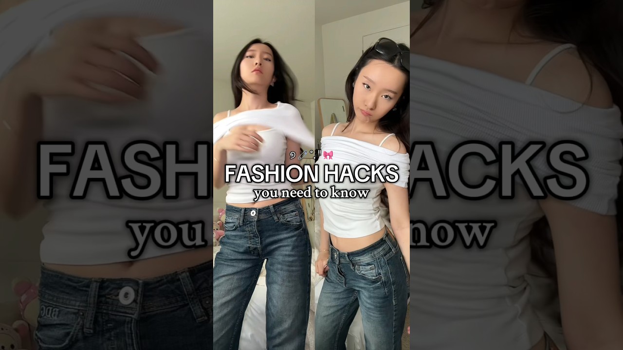FASHION HACKS YOU NEED TO KNOW! i swear by these ☺️💕 #fashionhacks #clothinghacks #outfitinspo