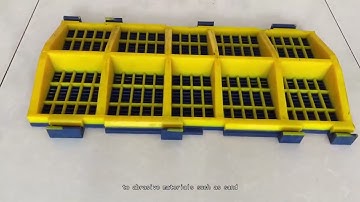 Polyurethane Screens for Vibrating Equipment in Mining