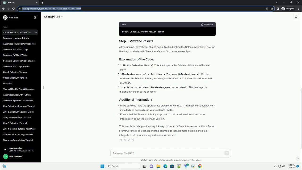 how to check selenium version in robot framework YouTube