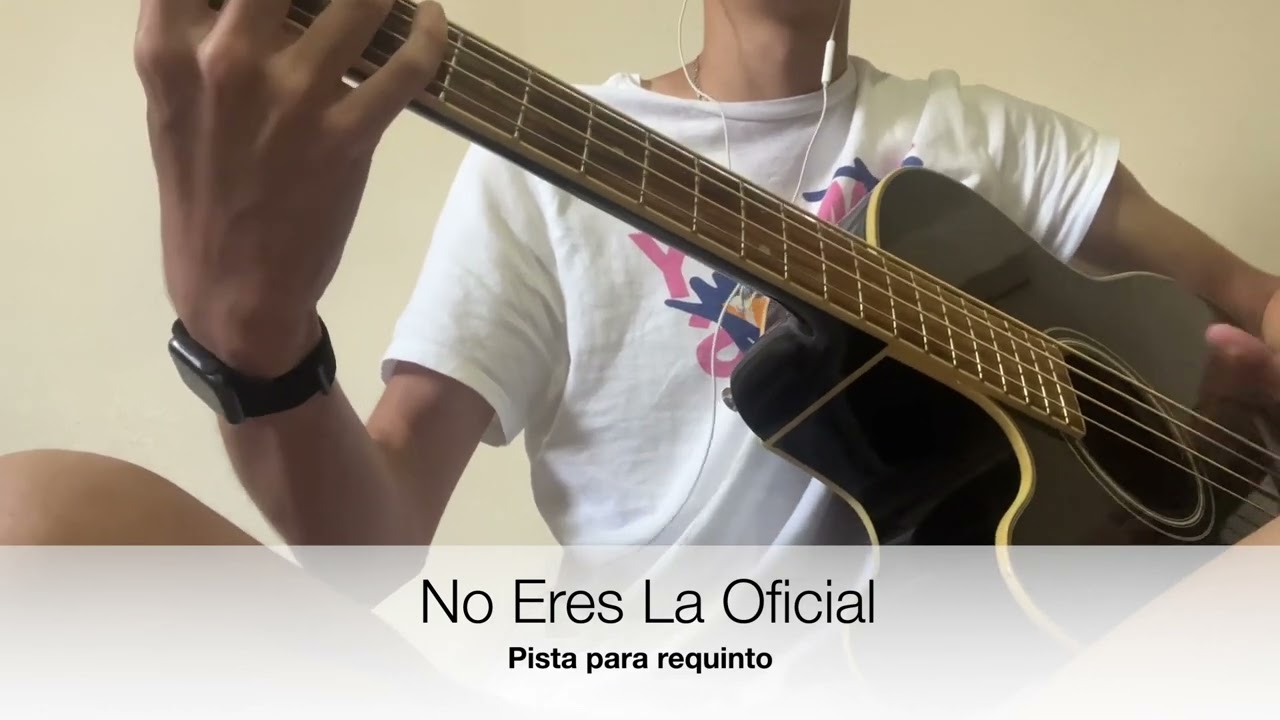 Pista para requinto | No Eres La Oficial | David Santos