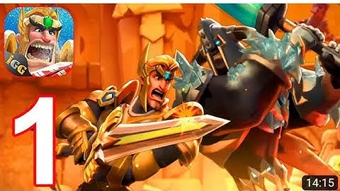 Lords Mobile: Kingdom Wars - Gameplay Walkthrough Part 1 Tutorial (Android, iOS)