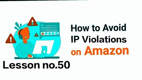 How To Avoid IP Violations On Amazon With Shahid Anwer (Lesson no.50)