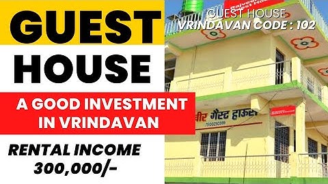 If you are looking for Hotel or Guest House inside Vrindavan then for you || Watch full video