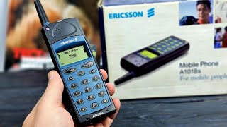 Ericsson A1018s: твой самый первый мобильник (1999) - ретроспектива