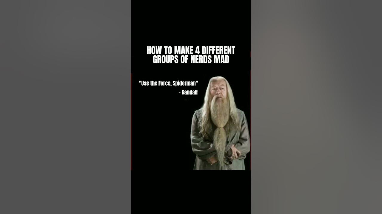 How To Make 4 Different Groups Of Nerds Mad YouTube how-to-make-4-different-groups-of-nerds-mad-youtube