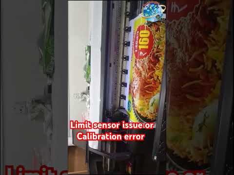 Konika 512 flex printing machine || Limit sensor issue or Calibration issue