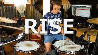 Rise - Skillet - Drum Cover by Eli Greenacre