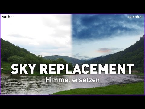 Video: Wie ersetze ich Sky in Photoshop?