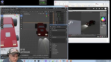 [Blender 2.8, Armory3D] Enchanted Lands Devlog #89 - Let there be headlights
