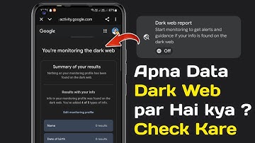 Scan Gmail from Dark Web | Start Monitoring Dark Web | Reports